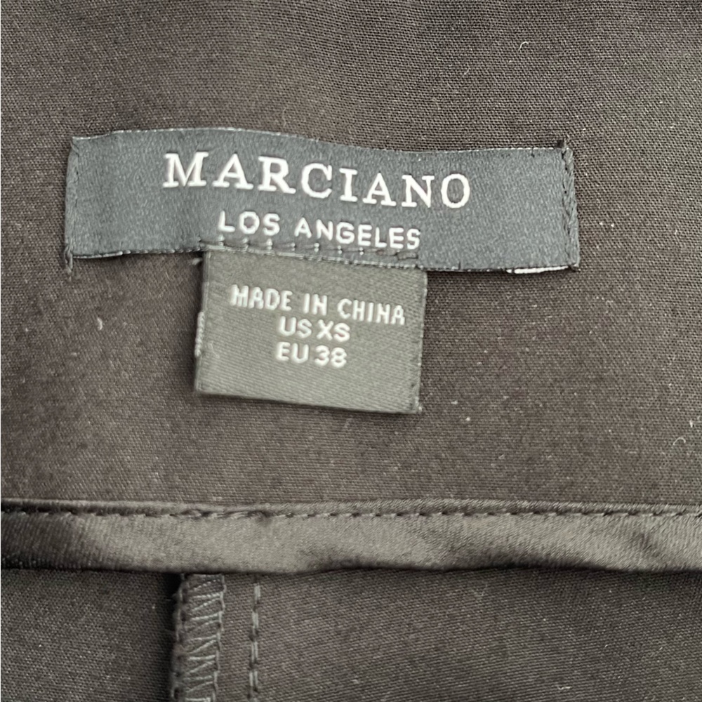 MARCIANO Mid Waist Slant Shorts. - Picture 3 of 3
